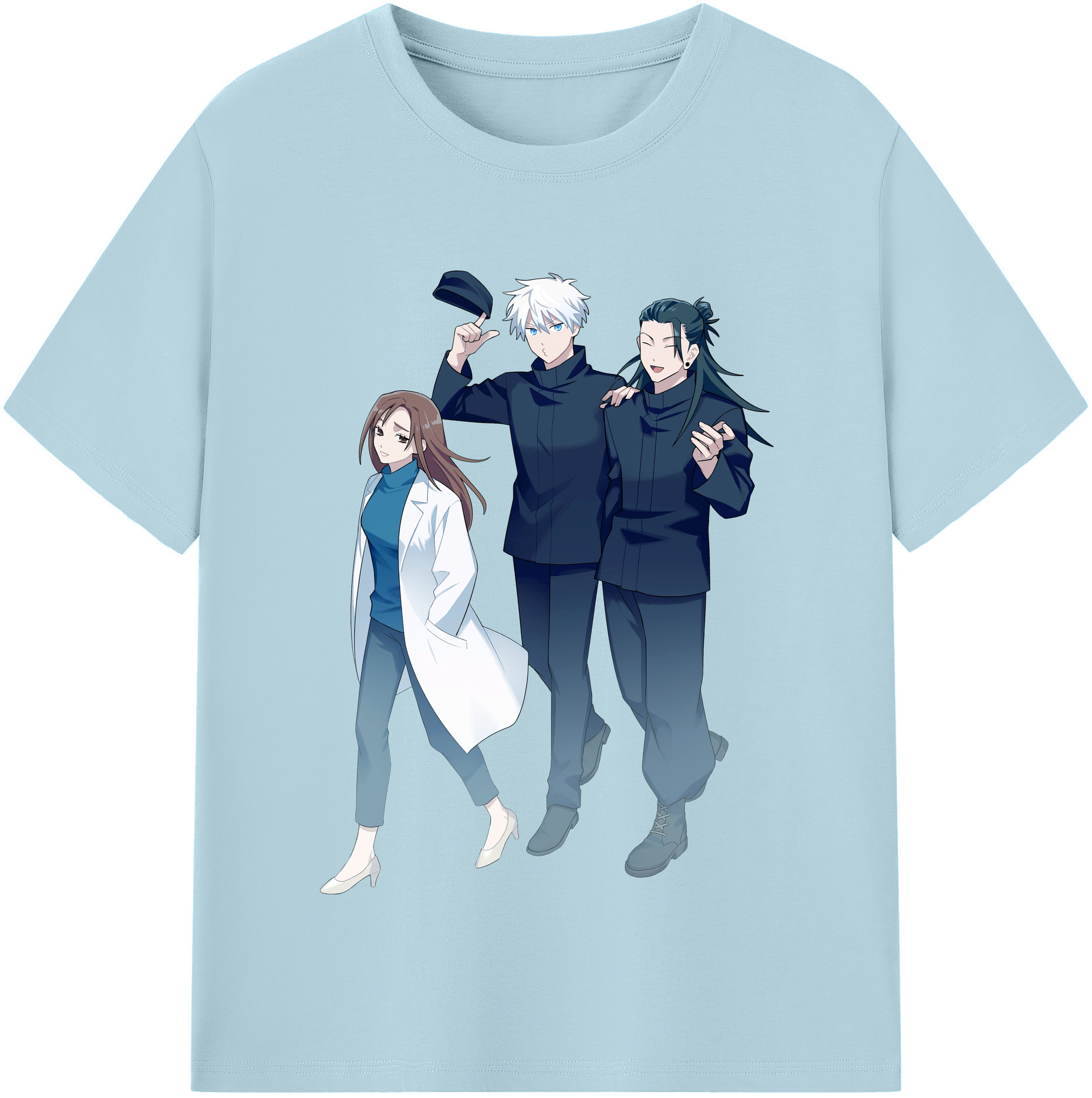 （画像用） 呪術廻戦 Jujutsu Kaisen 綿100％半袖Tシャツ（フロントプリント）